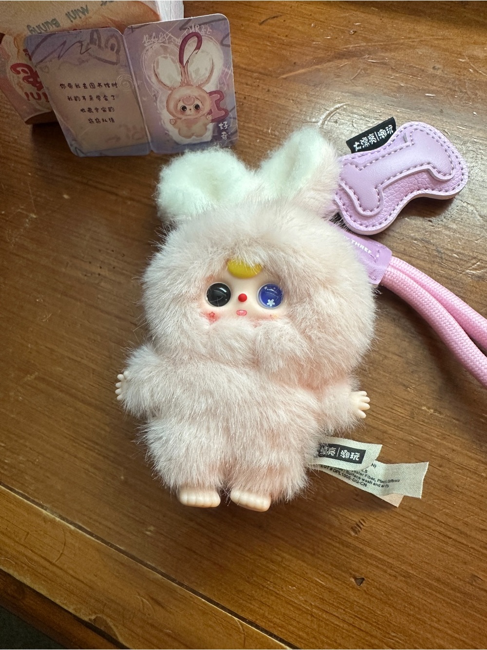 “I” from BB3 Super Mini Bunnies Series w/special Eyes, unboxed!